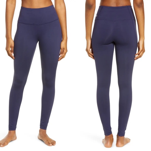 zella navy leggings